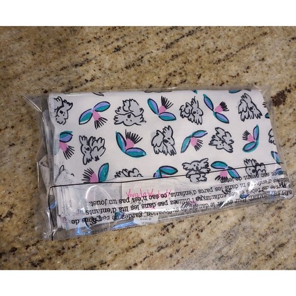 VIVA LA WOMBAT Vintage 90's 2 Napkins 17" Pink Blue Gray Koalas - Picture 8 of 8